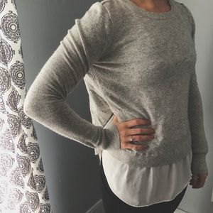 Sweater blouse- the loft